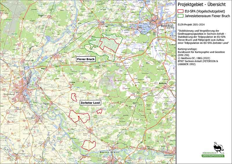 Projektgebiet-Übersicht | ELER-Projekt 2021-2024